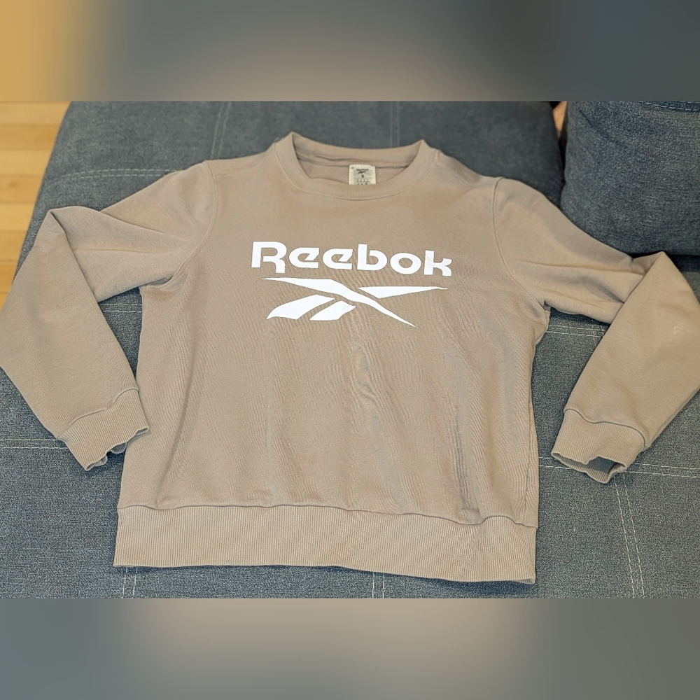 Reebok Woman Tan Sweater
